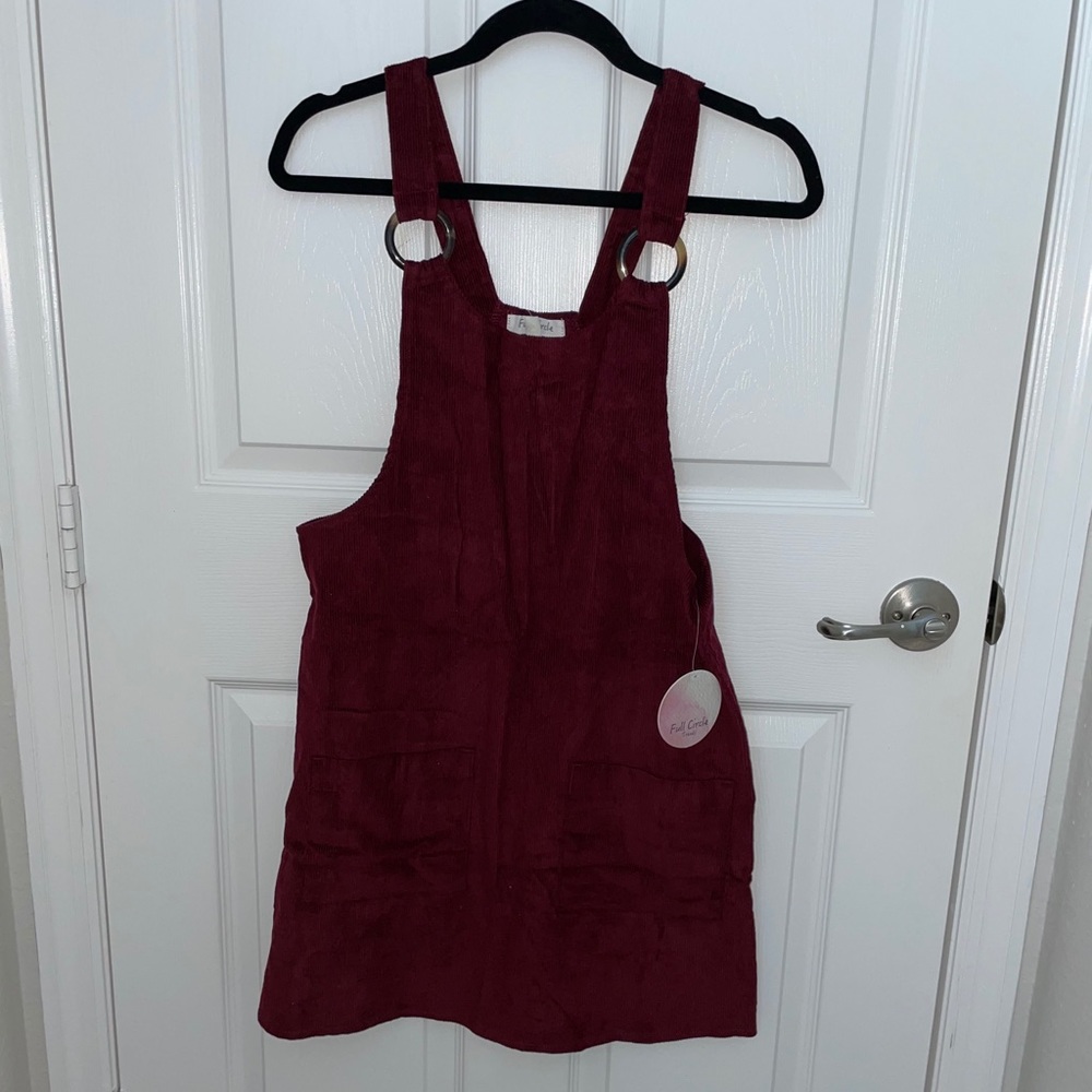Francesca‘s Purple corduroy dress! With pockets